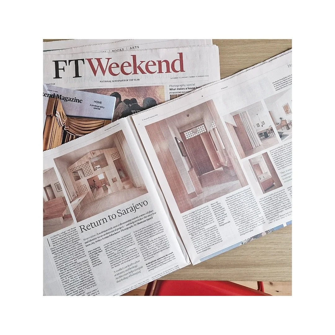 We loved seeing our Treehouse Apartment in this weekends Financial Times.  The beautiful feature touched on all aspects of the projects design and realisation and how we were able to create a little bit of whimsical magic alongside the rich material 