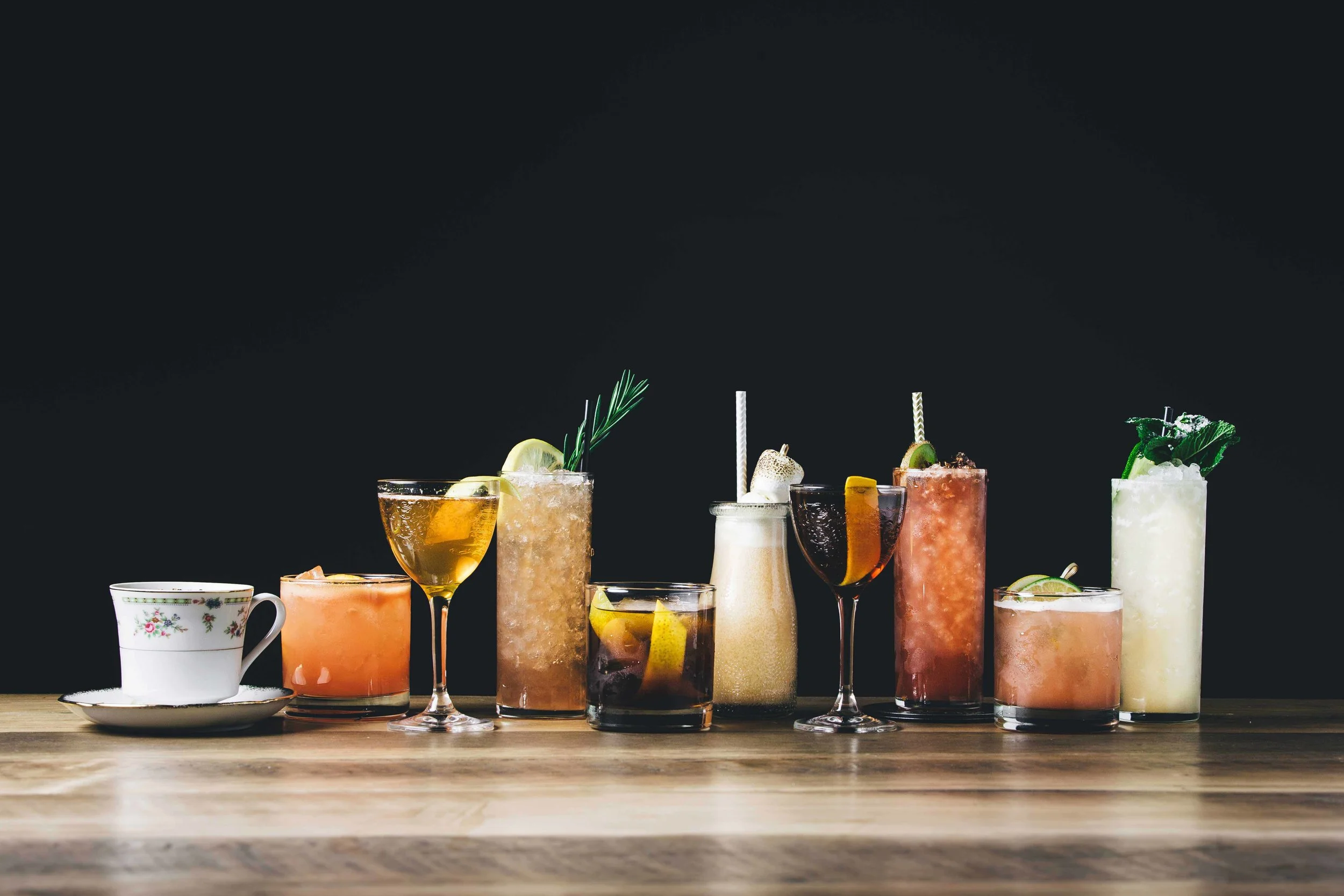 We work alongside the team at Watershed Kitchen & Bar to create seasonal cocktail menus with unique concepts and promotional campaigns 