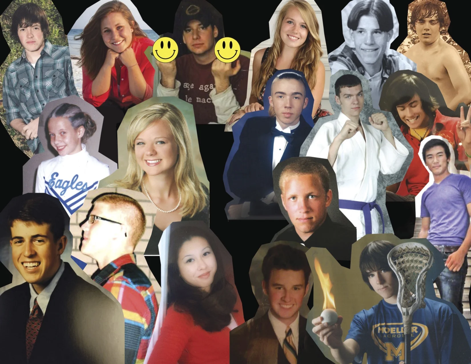 And some less than real senior photos
