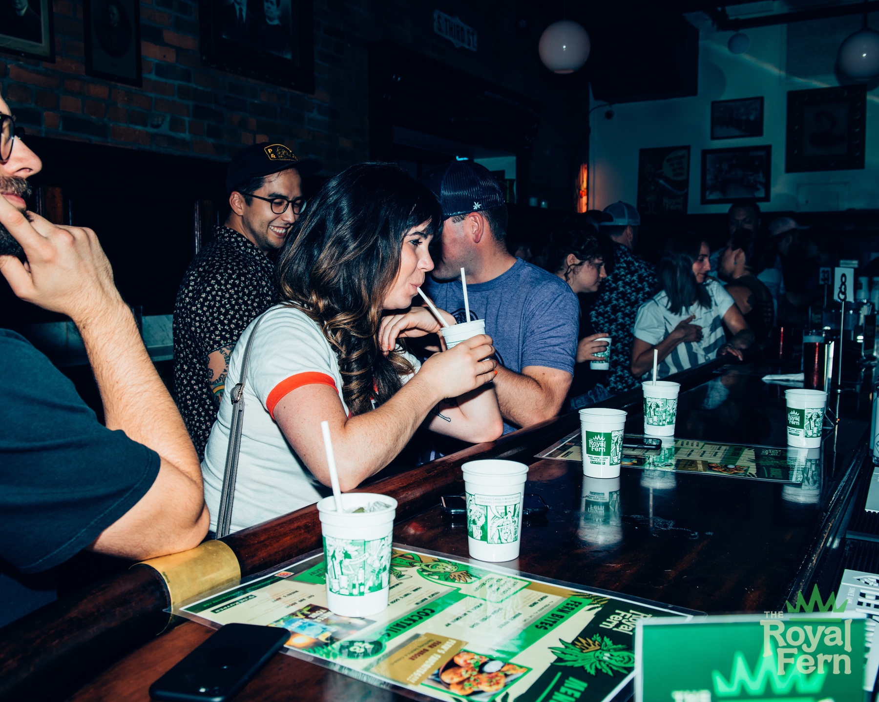 Much like the chain restraurants it emulates, The Royal Fern is a “chain” pop-up, with franchises meant to appear throughout the year at bars around Columbus, and the rest of the country