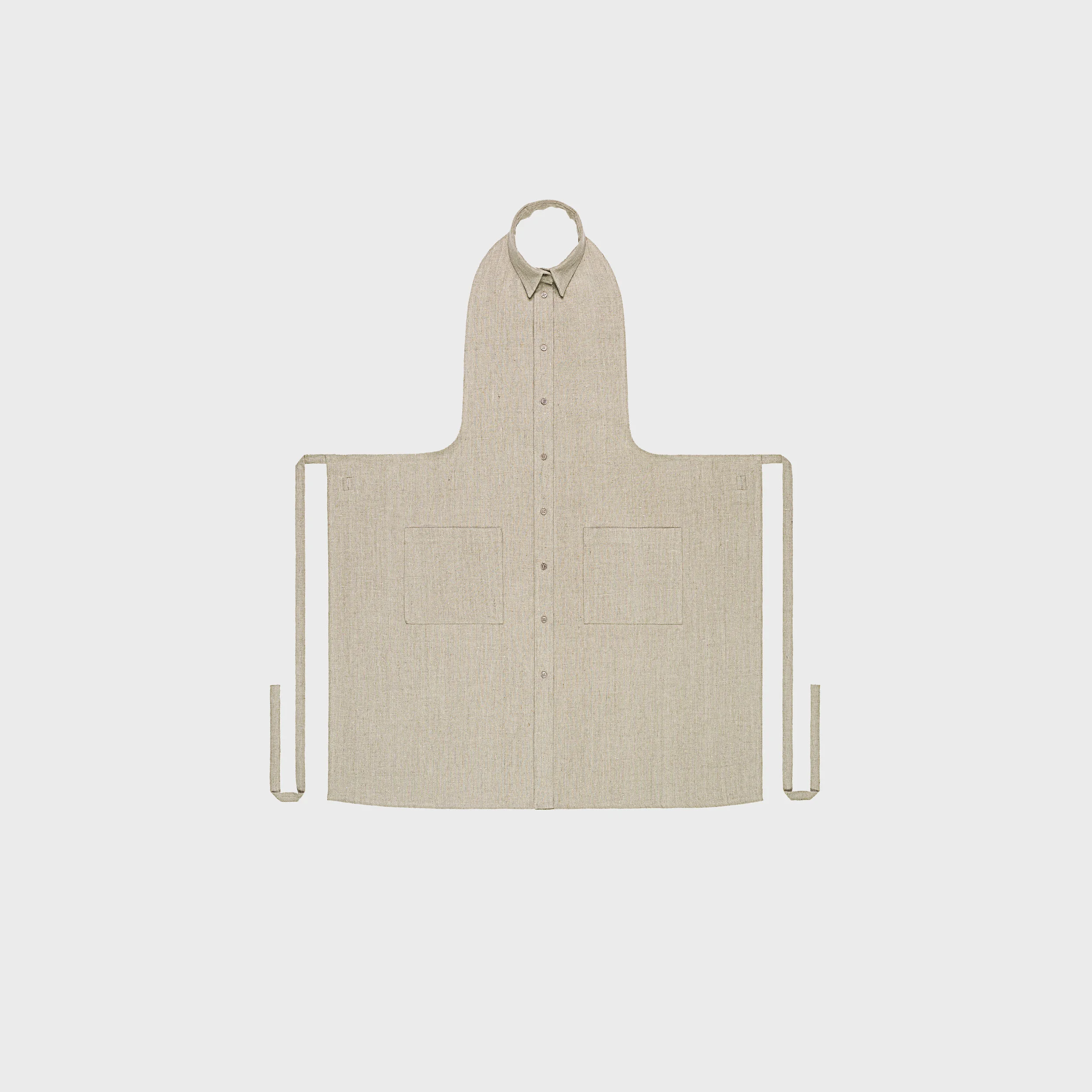 formuniform_LINEN shirt natural buttons on grey.jpg