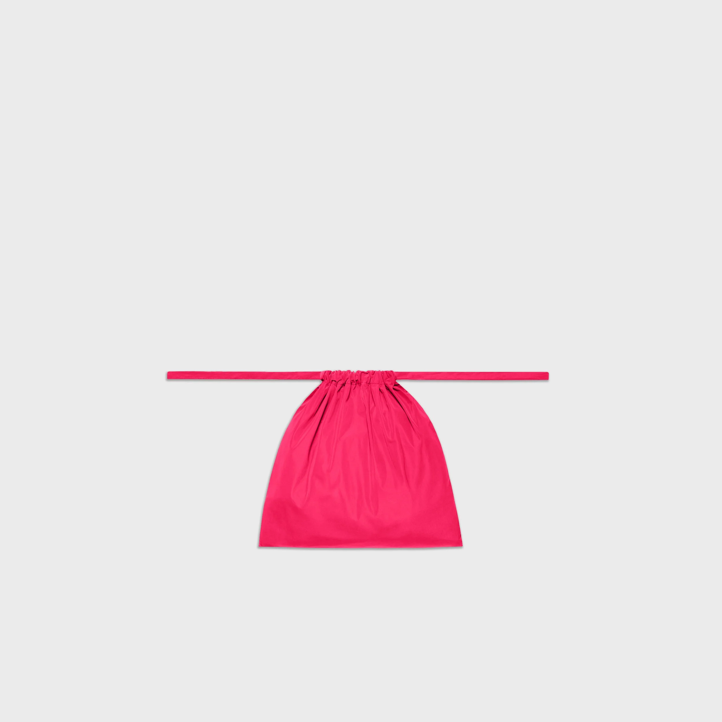 Multi-purpose drawstring bag S neon pink