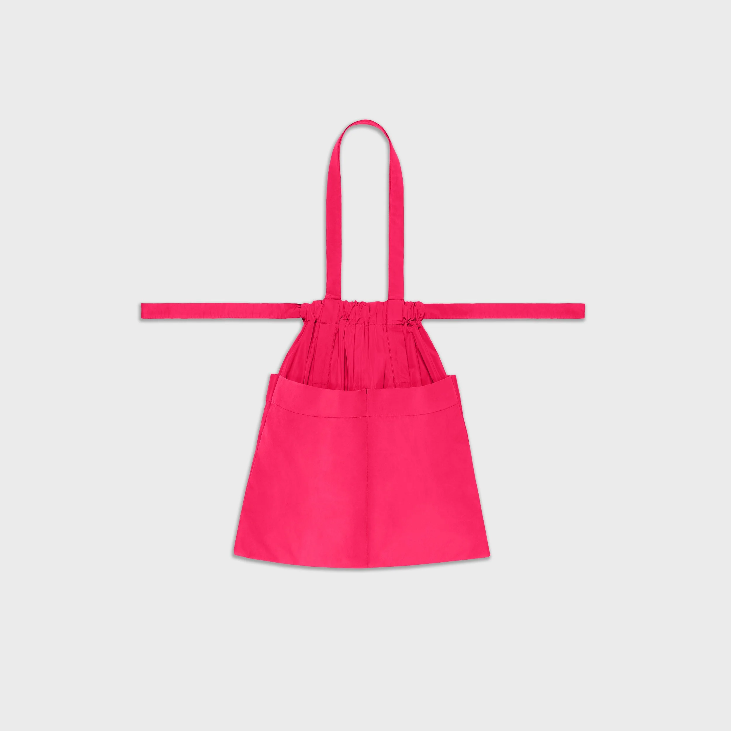Day-Curious Drawstring Bag M neon pink