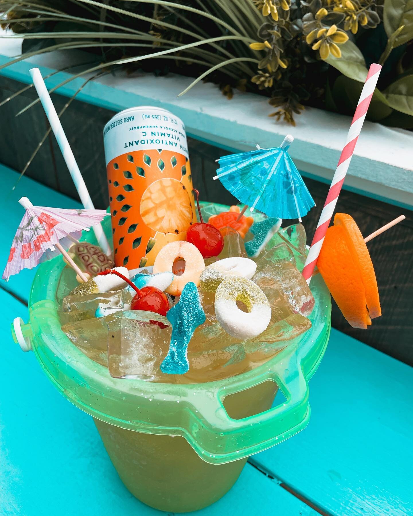 Have you had your vitamin - sea bucket yet?  Come chill 4th of July weekend with us! 🍍🌴🍒🥭🍹 @djyemi goes on at 10 pm! The club is baaack, baby!