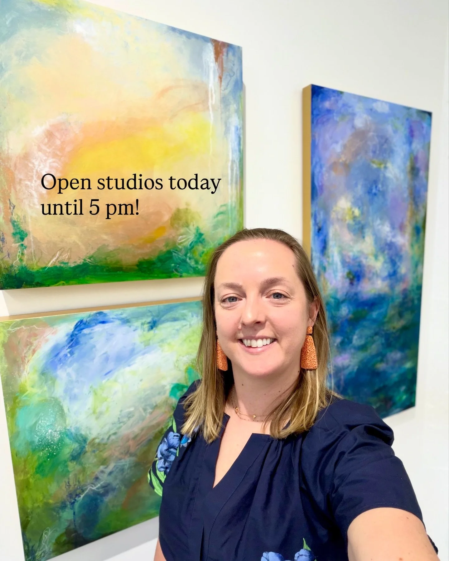 Stop by our studio A210 for Second Saturday at Winter Street Studios today til 5 pm! @claireloftart and I would love to see you. 

#houstonart #houstonartist #sawyeryards #winterstreetstudios