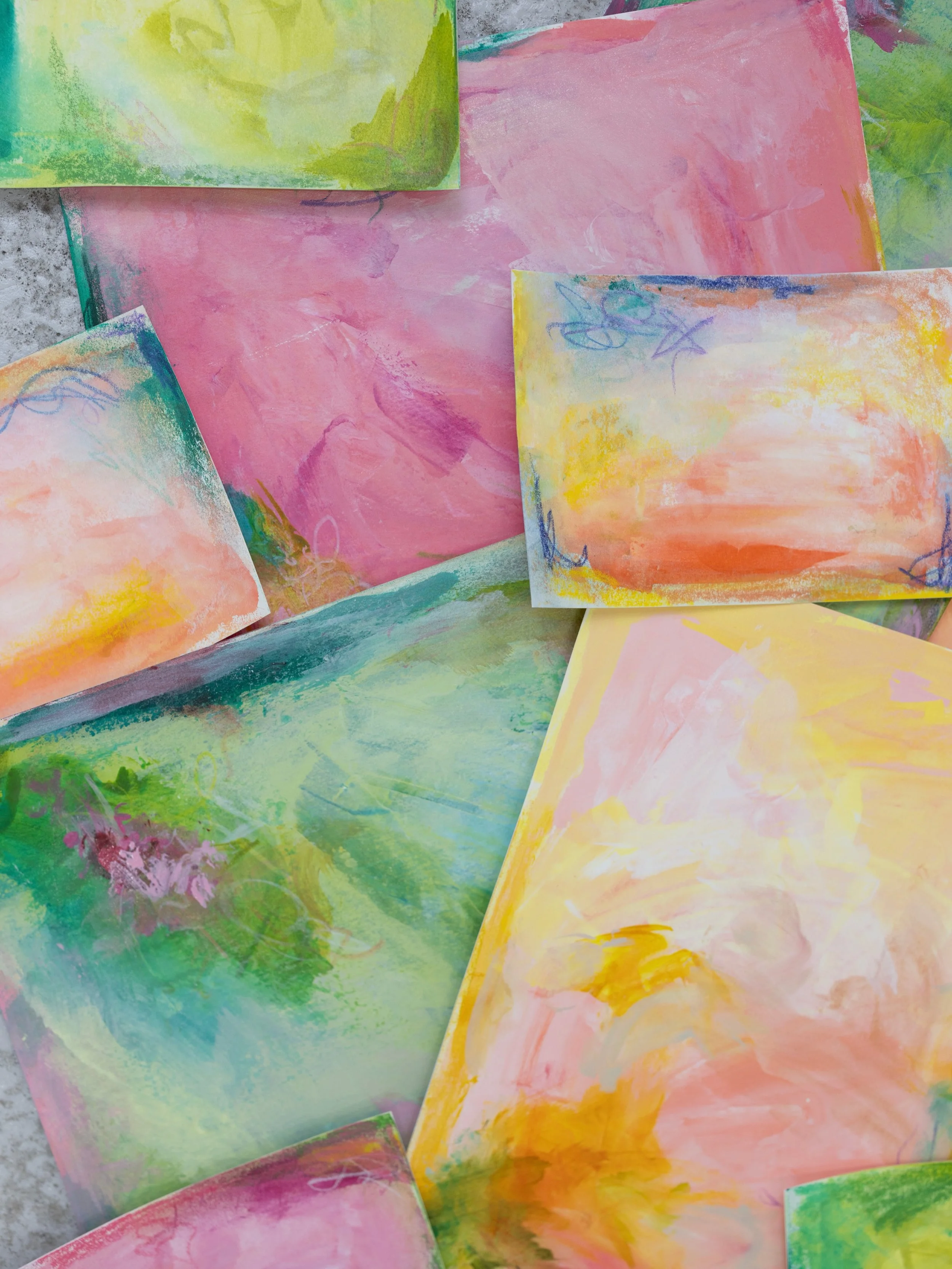 Pour a glass, because The Happy Hour Collection is now live to my VIP collector list! 🍹

Inspired by some of my fave colorful cocktails and relaxed summer happy hours, these new original works on paper are sized 5&rdquo;x7&rdquo; and 9&rdquo;x12&rdq