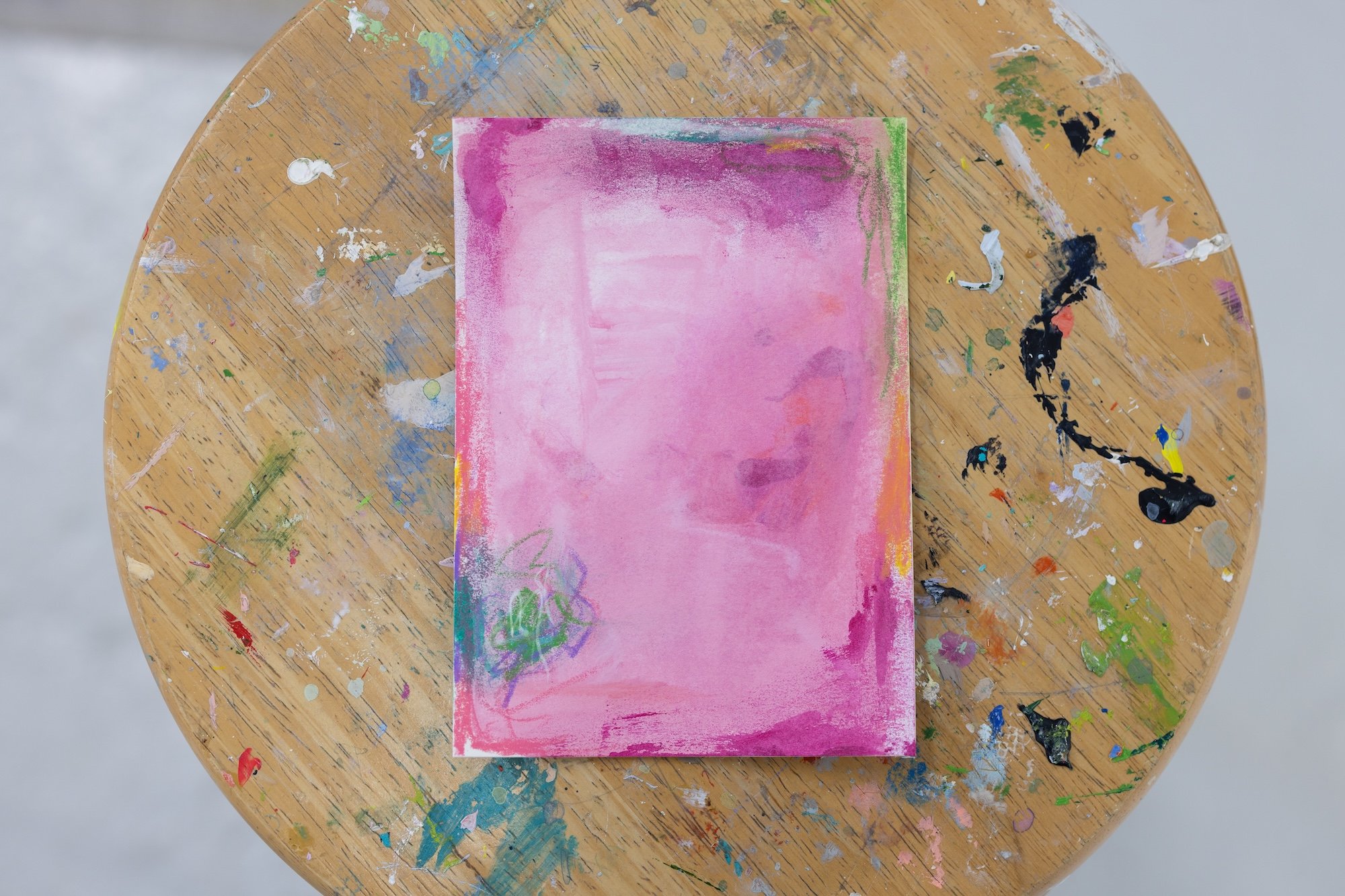 allyson-caire-art-spicy-paloma-2-pink-mixed-media-abstract-paper-flatlay.jpg