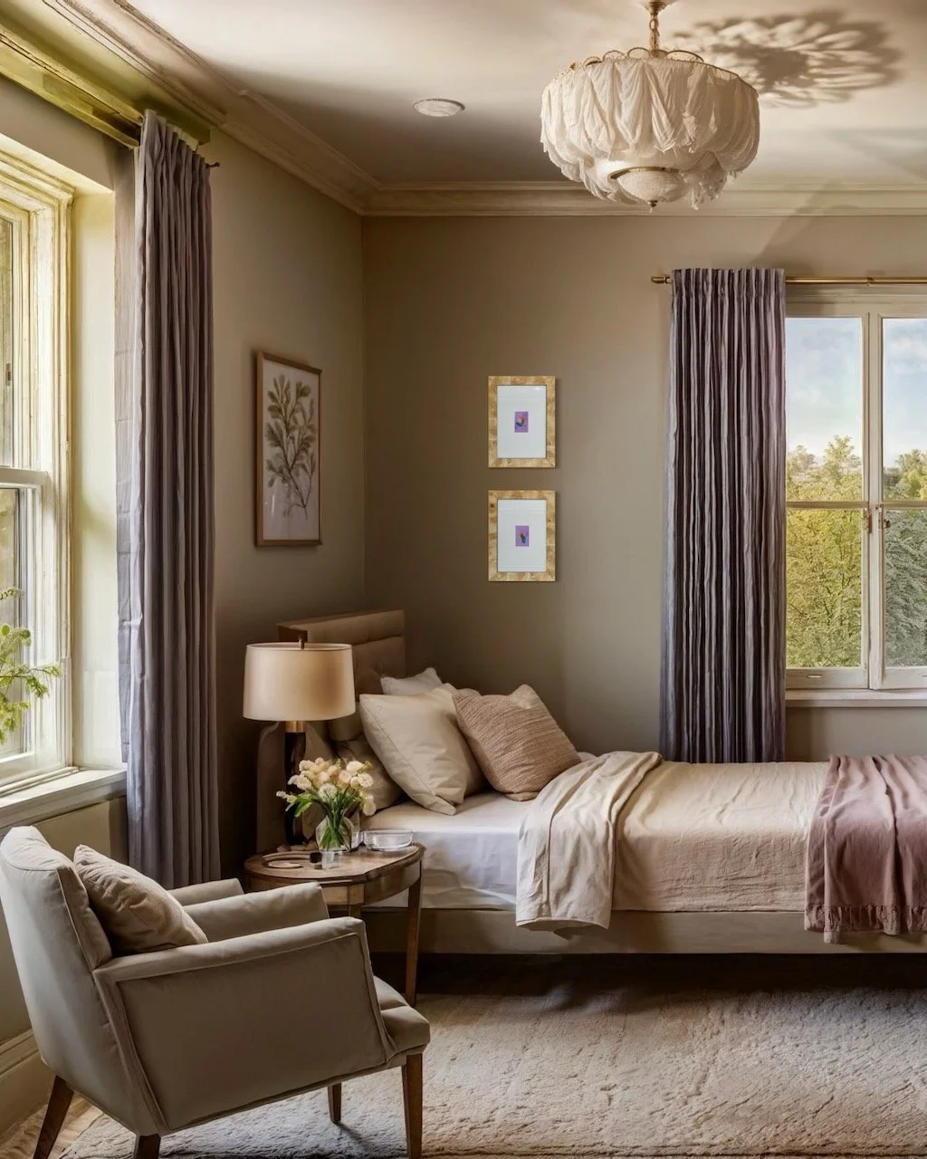 Burl framed botanicals bedroom situ.jpeg