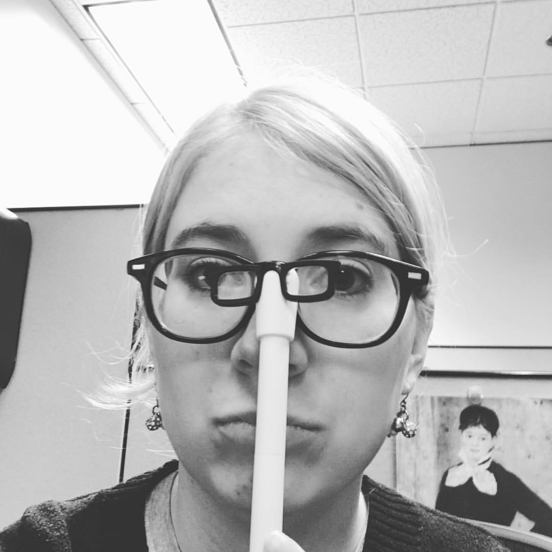 Sometimes my glasses need glasses.