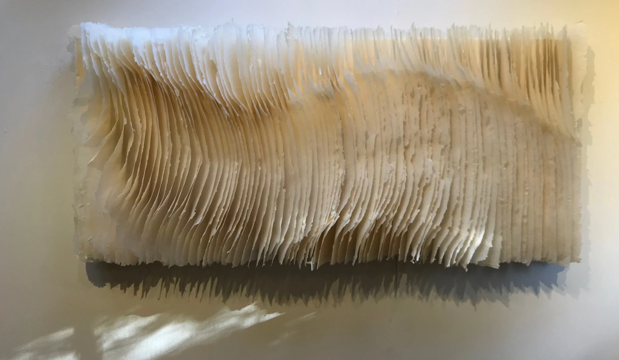 Sitting.... I see the Moment the Clouds Arise 20.5x48 Sold