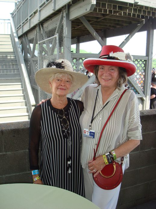 Steeplchase Carol Carr and Sara Jo Houghland Gill.JPG