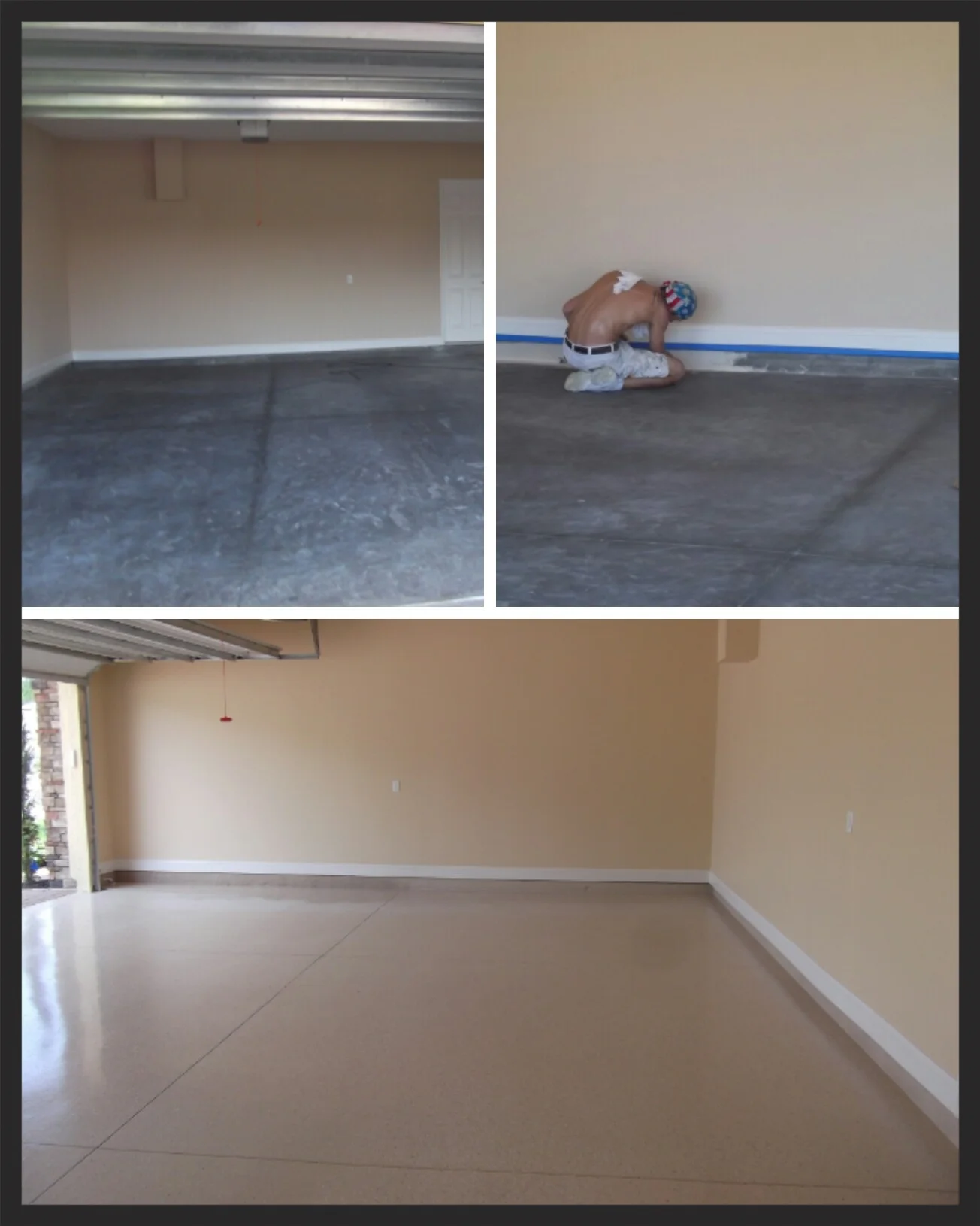 custom concrete painting
