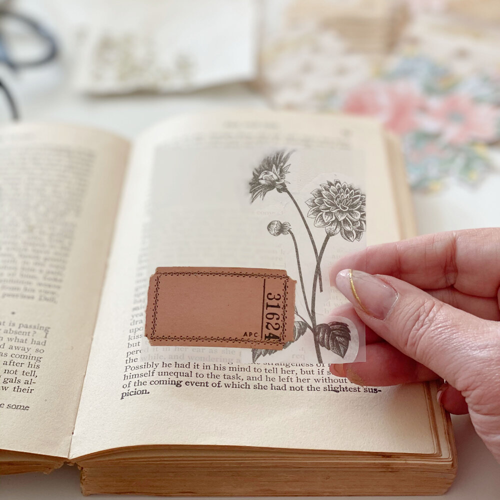 The Literature Lover - Vintage paper ephemera — Mina & Maud