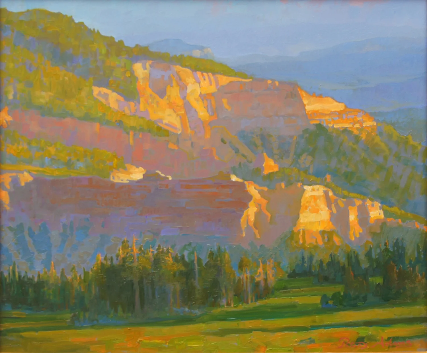 <i>Afternoon Shadows; Cedar Break National Monument, Utah</i>