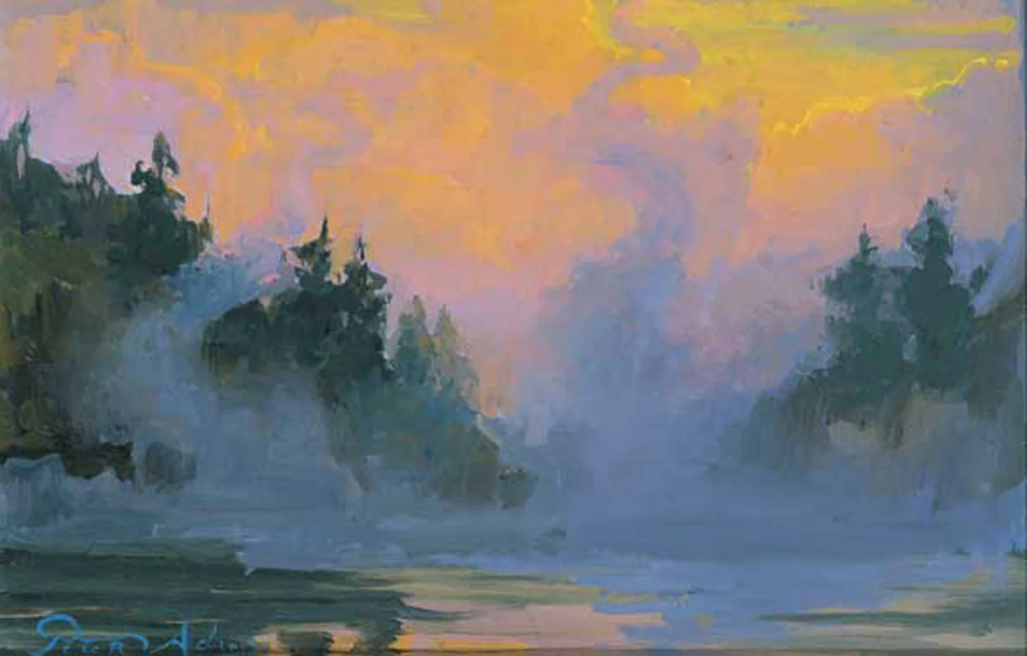 <i>Morning Mist; Yellowstone National Park</i>