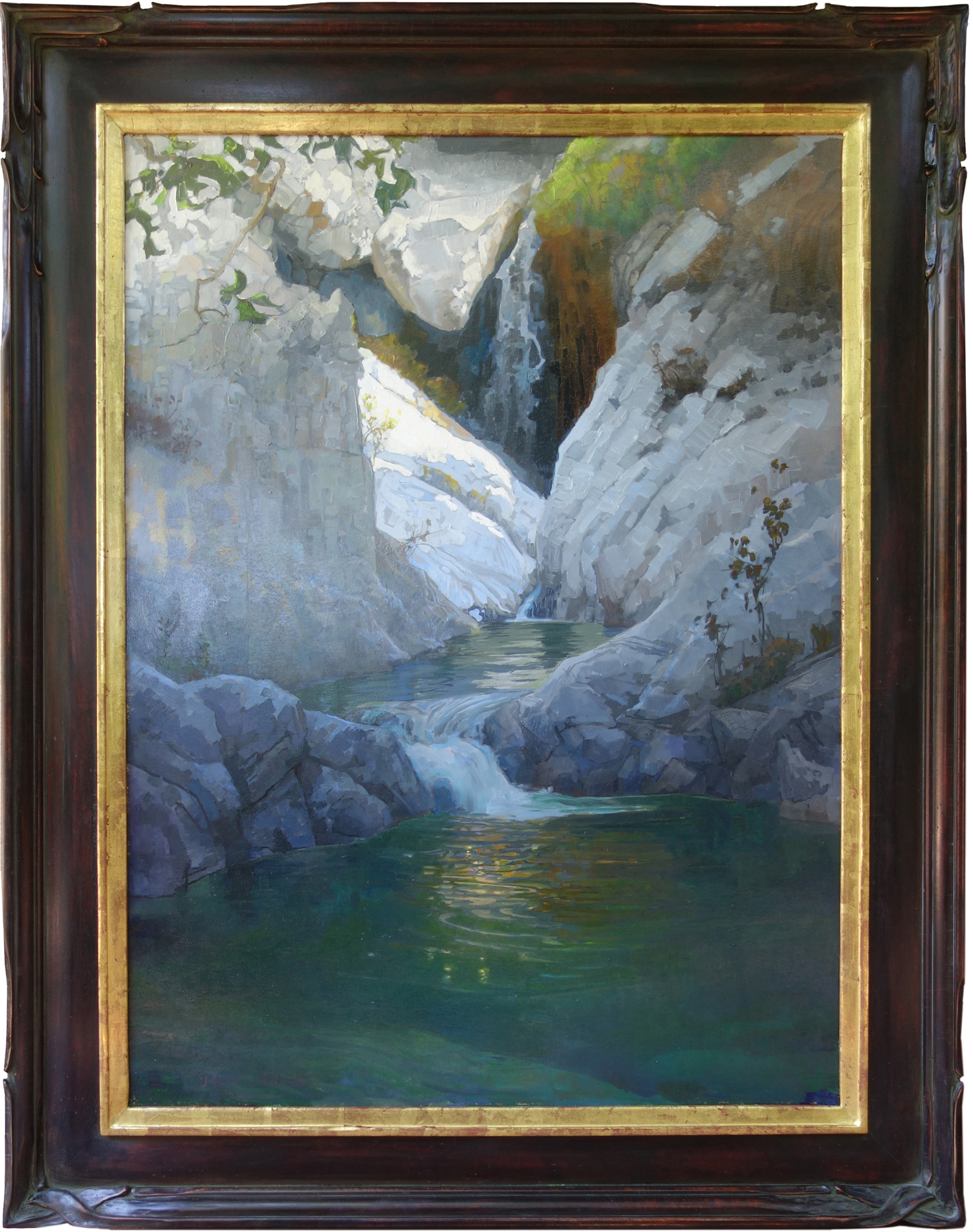 <i>Pools Above Sturtevant Falls; San Gabriel Mountains</i>