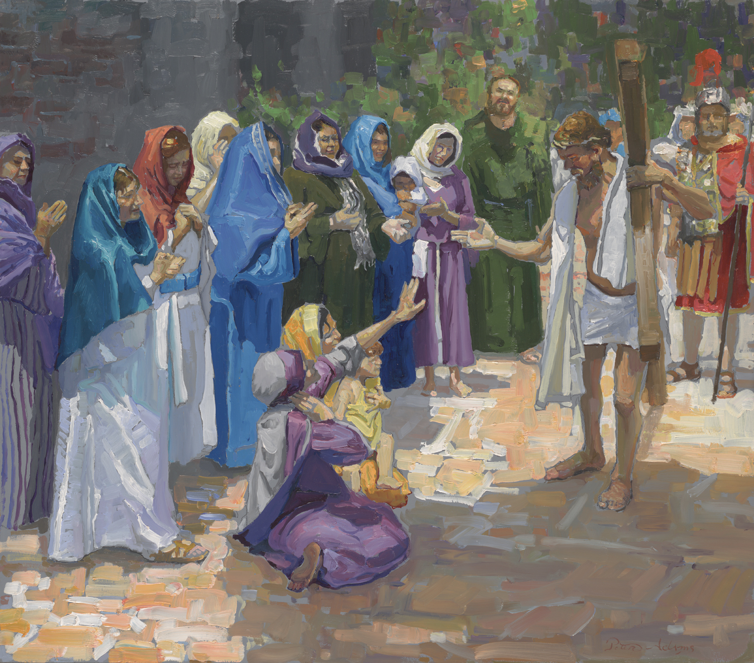<i>Station 8 - Jesus Speaks to the Women of Jerusalem</i>