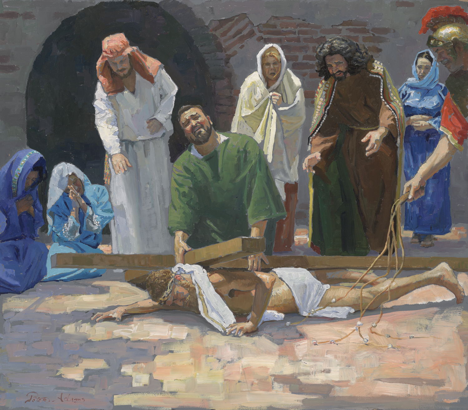 <i>Station 9 - Jesus Falls for the Third Time</i>