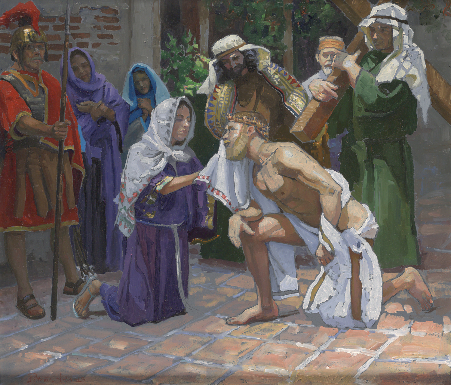 <i>Veronica; 6th Station (Study for 14 Stations of the Cross)</i>
