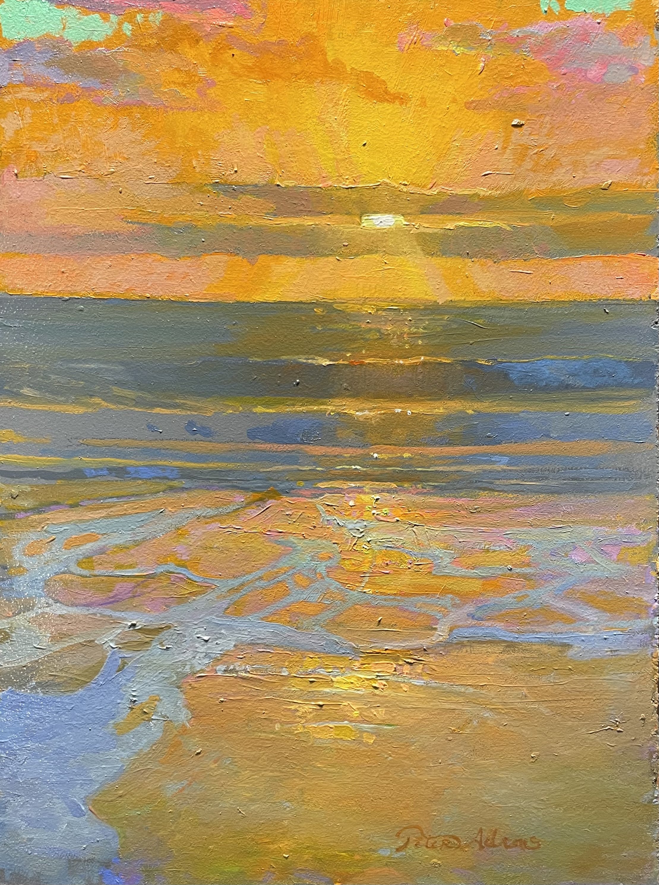 Ebb Tide at Even’s Calm Glow, Oceanside, CA