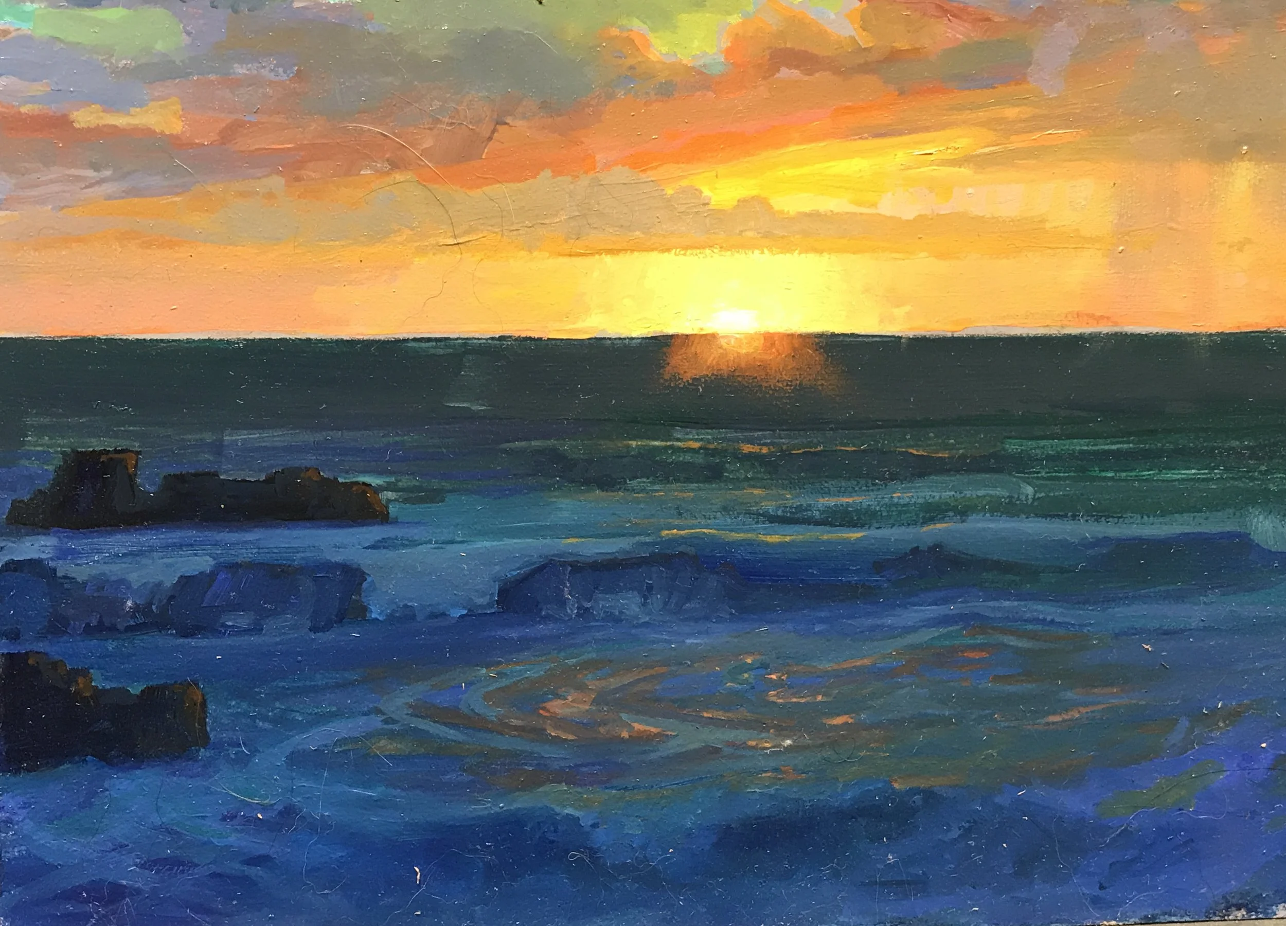 Last Rays; Laguna Beach