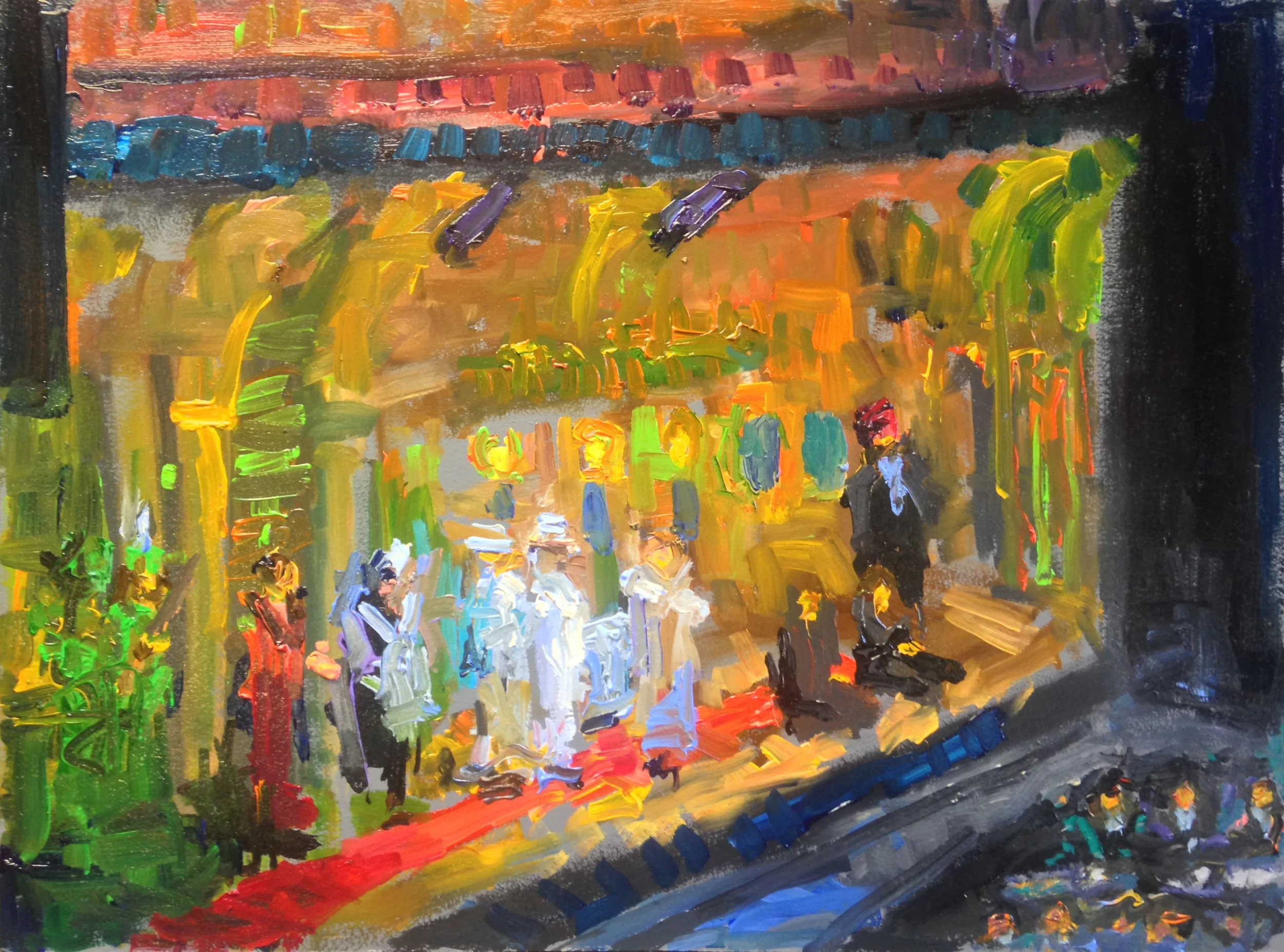 Sketch from the Los Angeles Opera Production; Abduction from the Seraglio