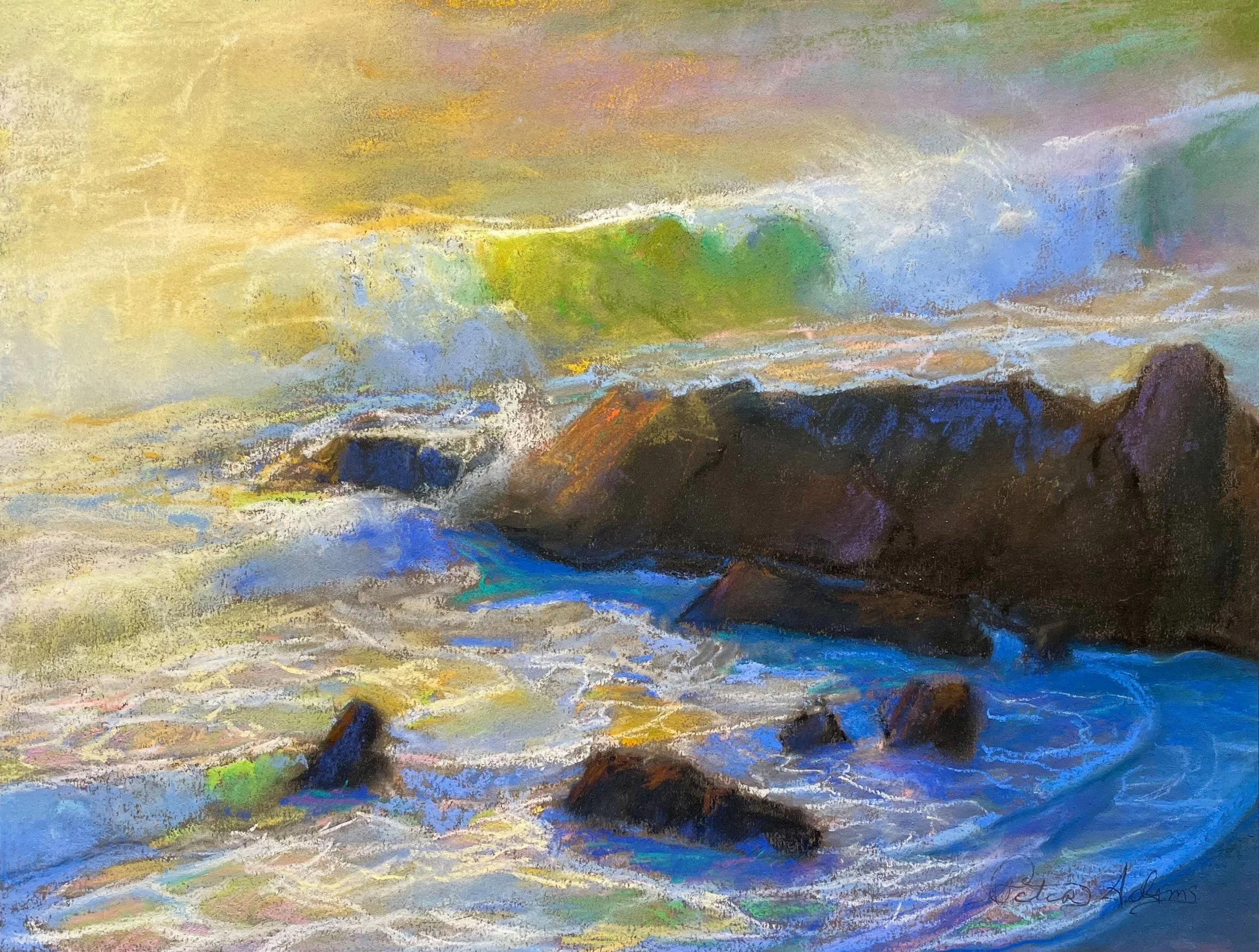 Golden Surf; Leo Carrillo Beach