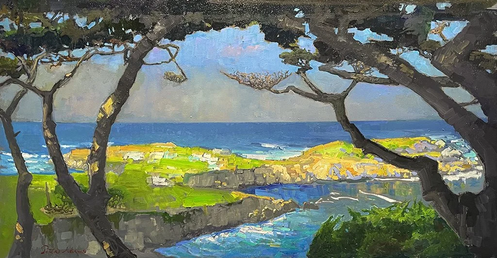 Morning Unveiling from the Marion Hollins Patio