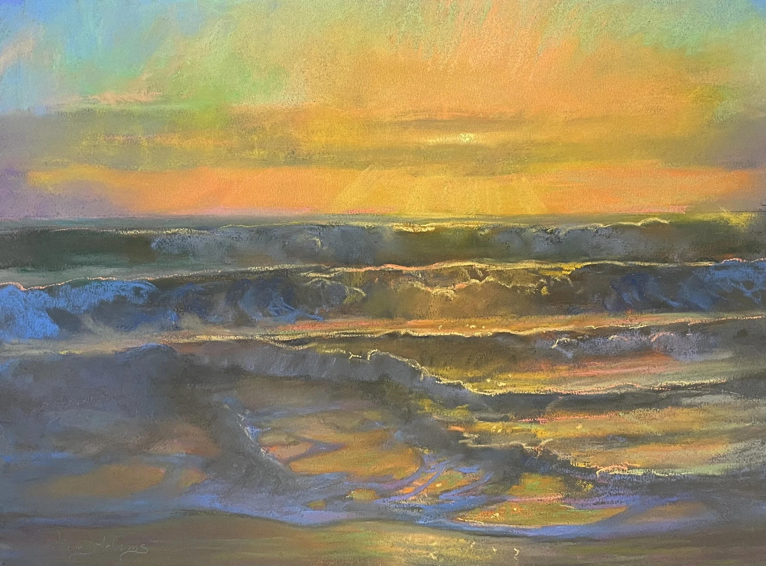 Summer Crescendo; Saint Malo Beach, Oceanside