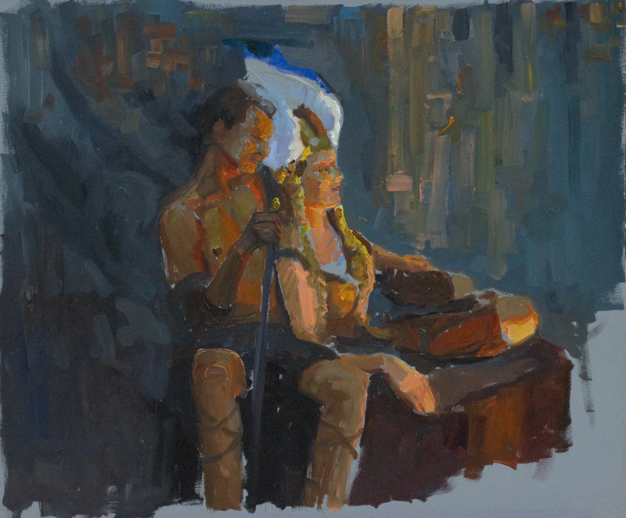 Brunhilde and Siegfried