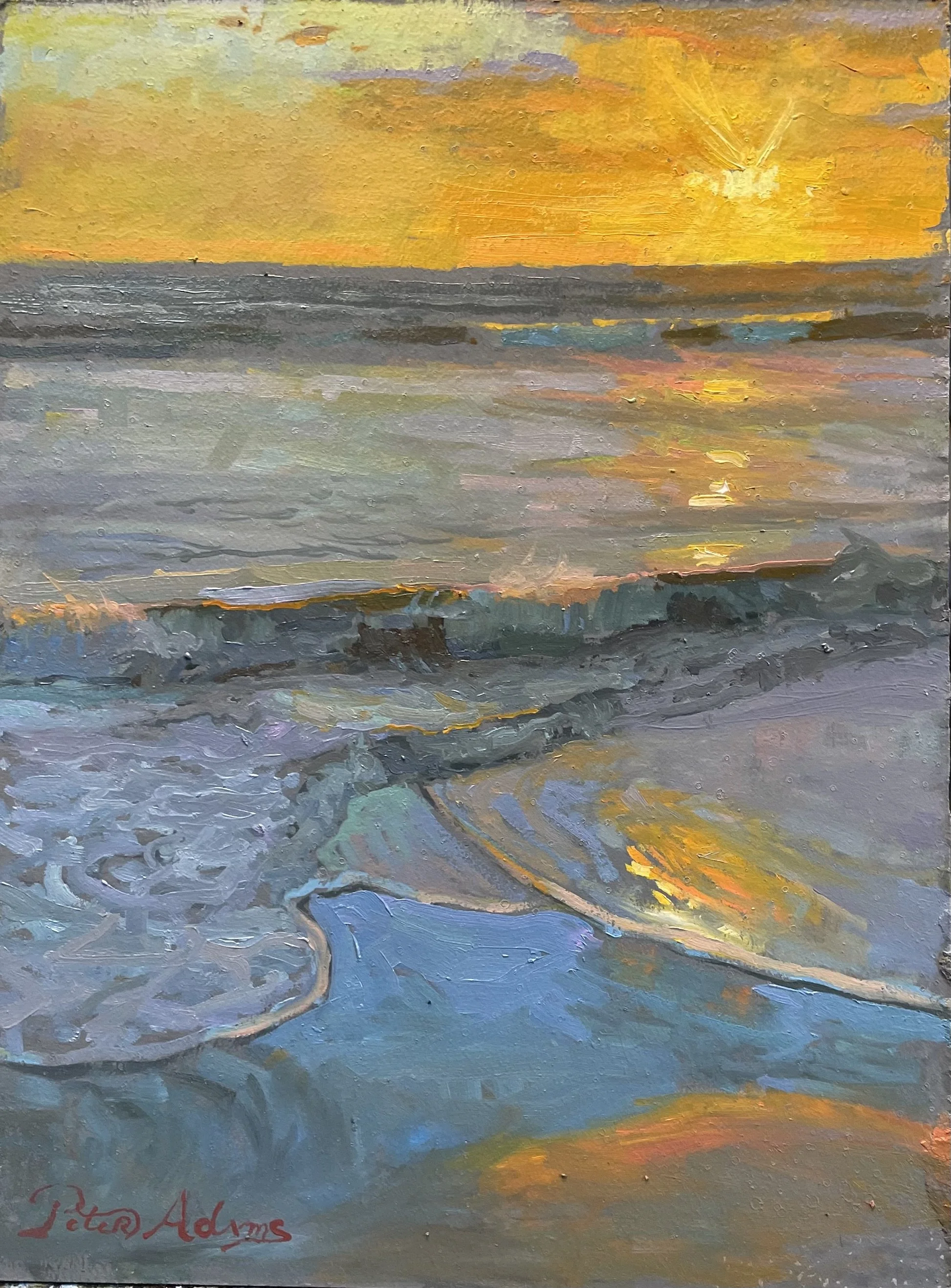  Oil on panel                                                                                                           12” x 9”  Private Collection 