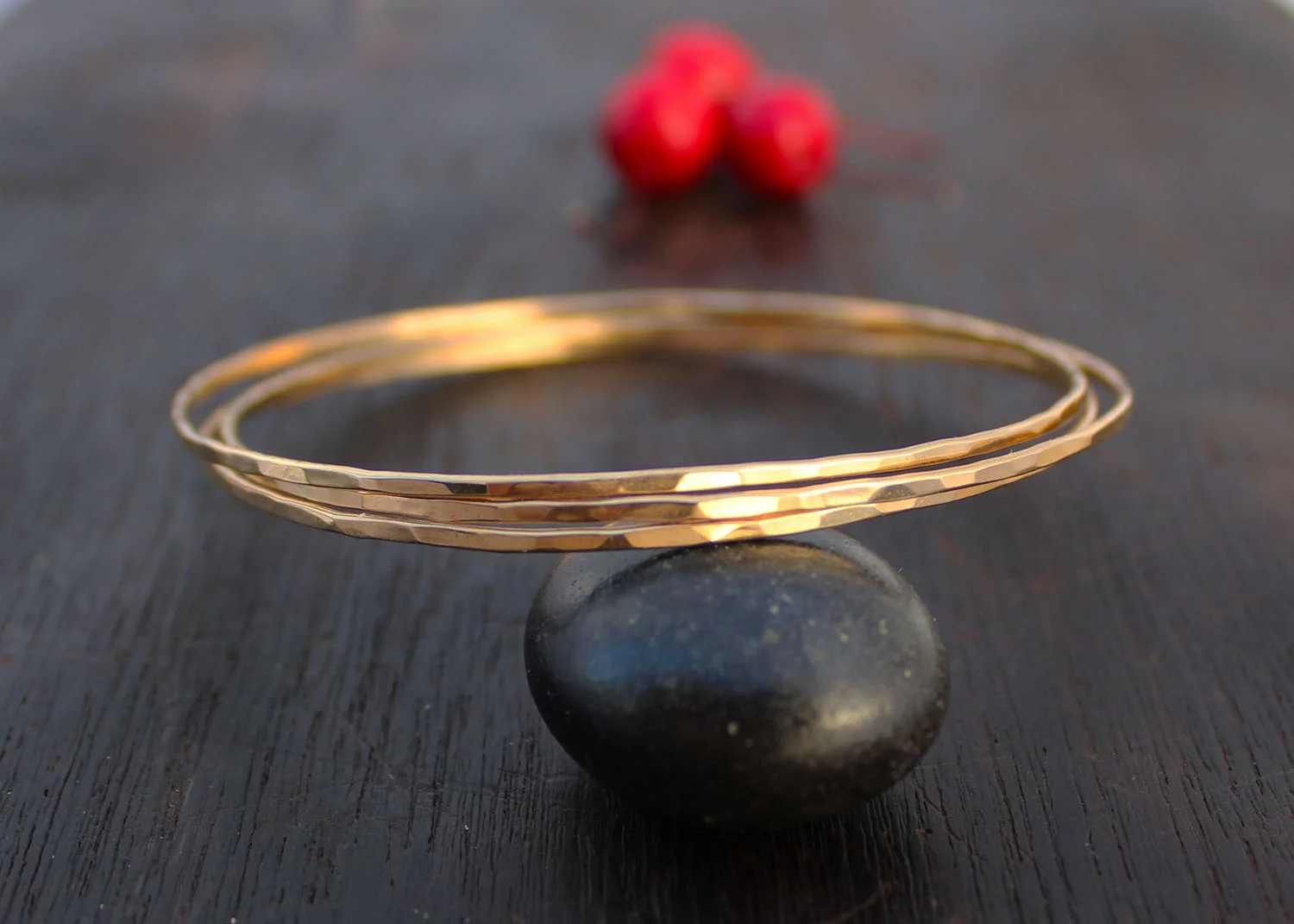 Set of 14k Gold Bangles
