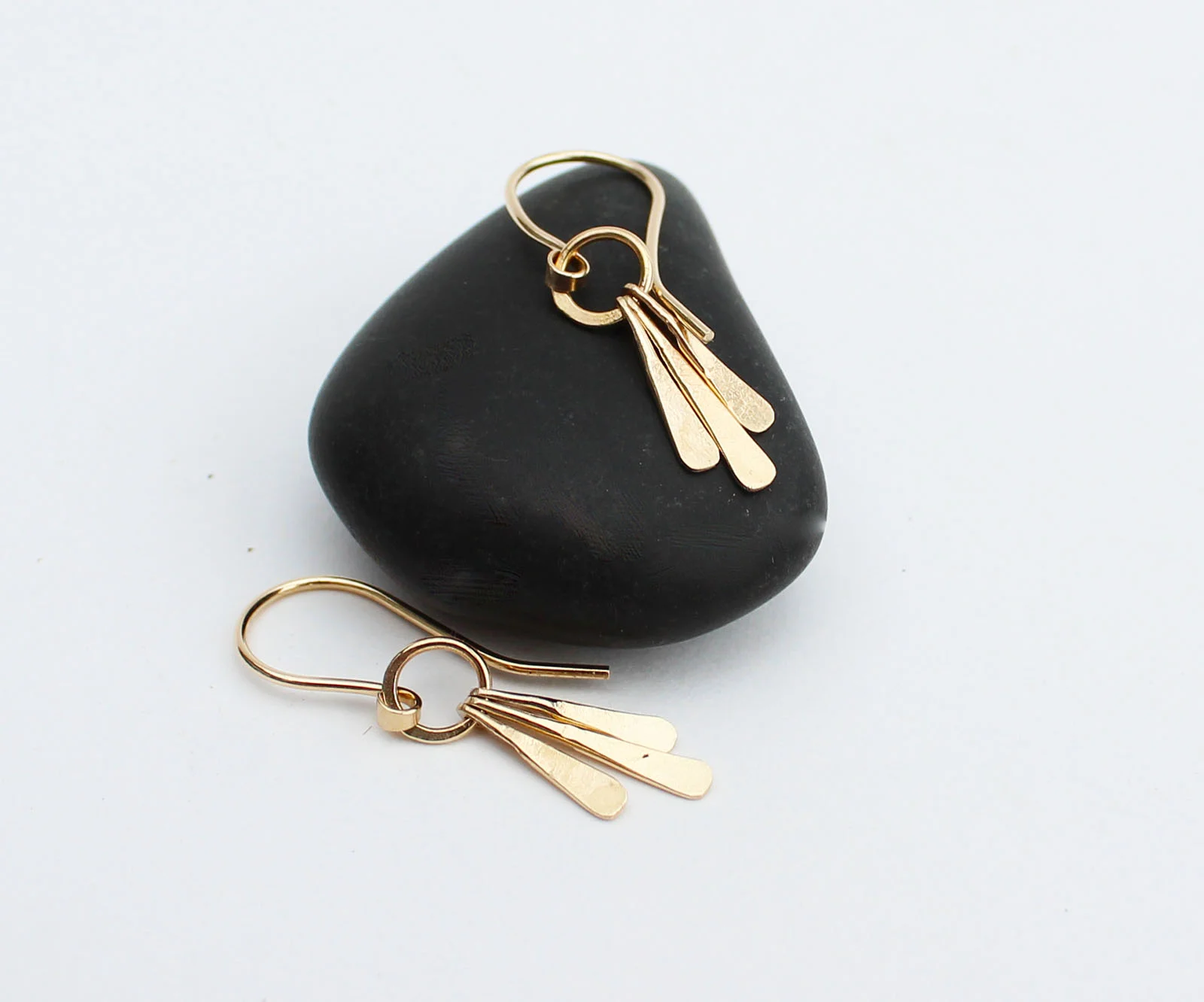 14k Gold Dangle Earrings