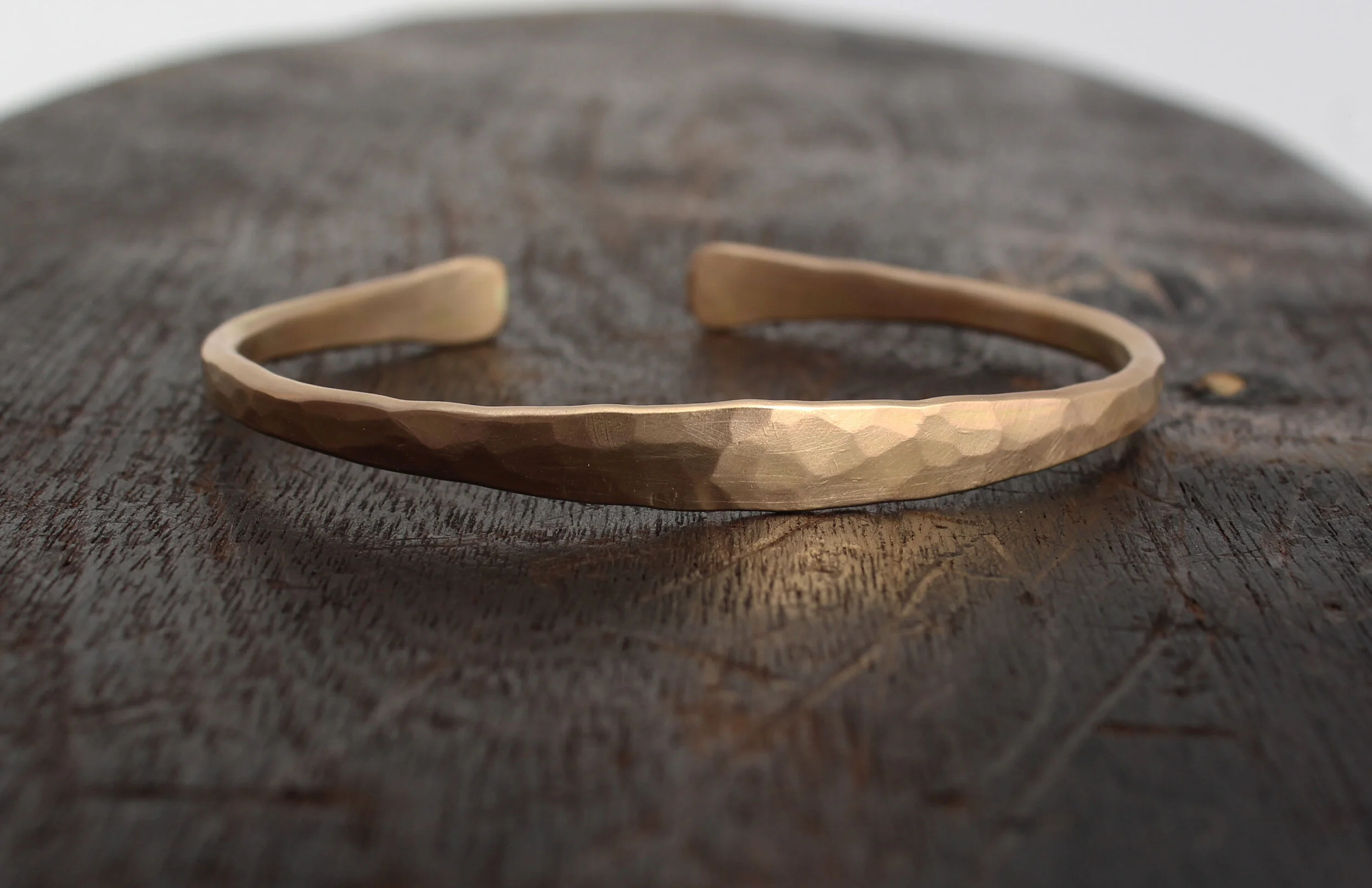 solid gold cuff bracelet