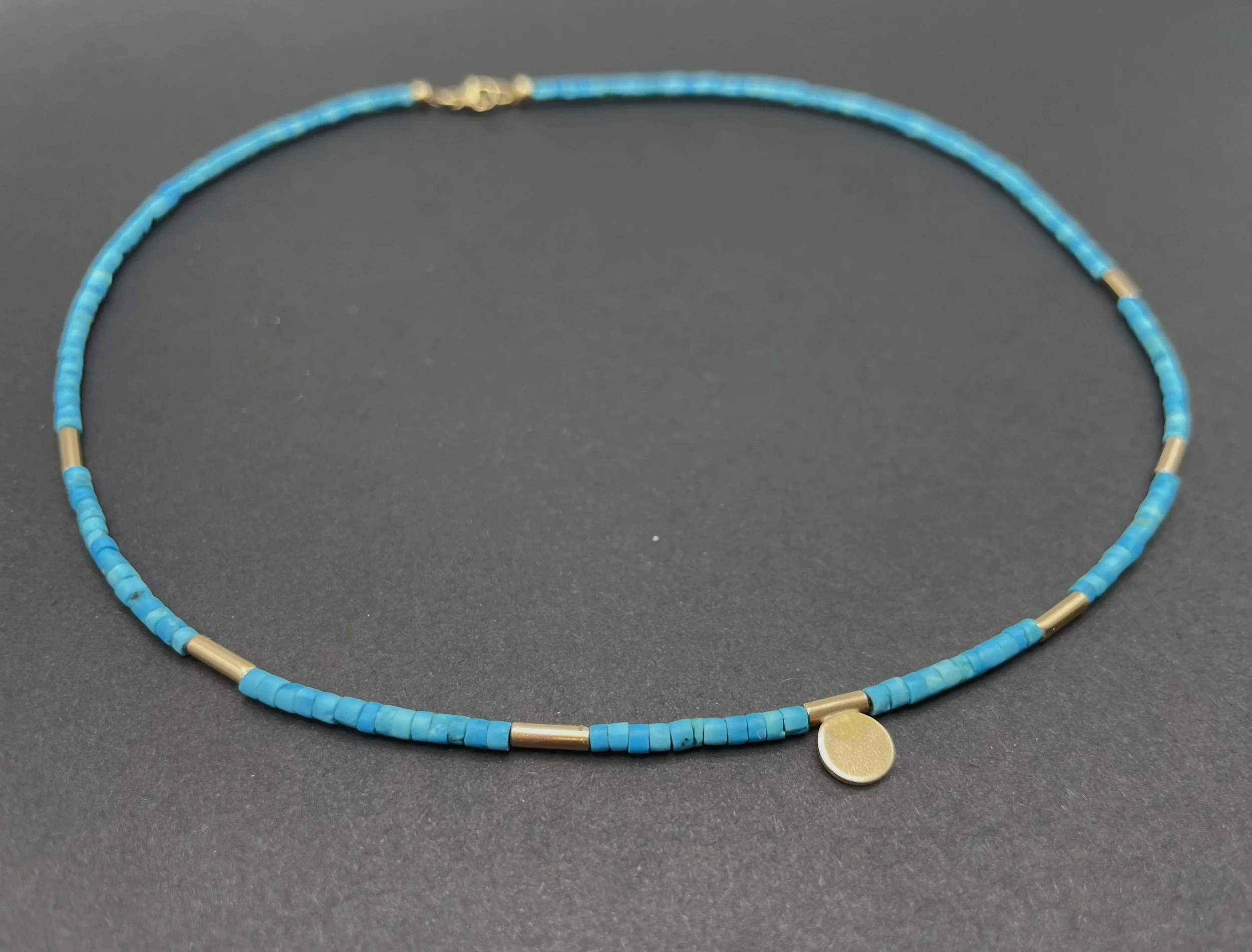 Turquoise heishi necklace 6.jpg