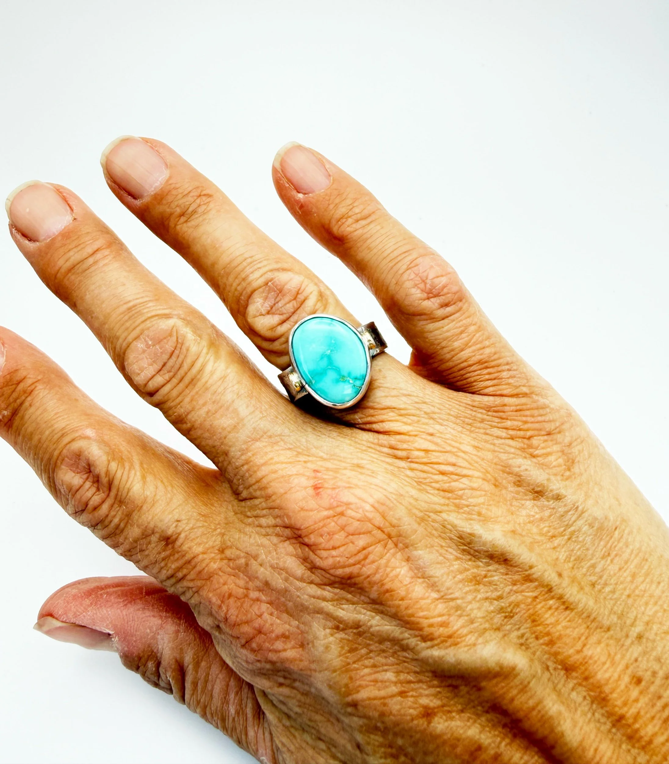 Turquoise Ring December Birthstone Gift for Her