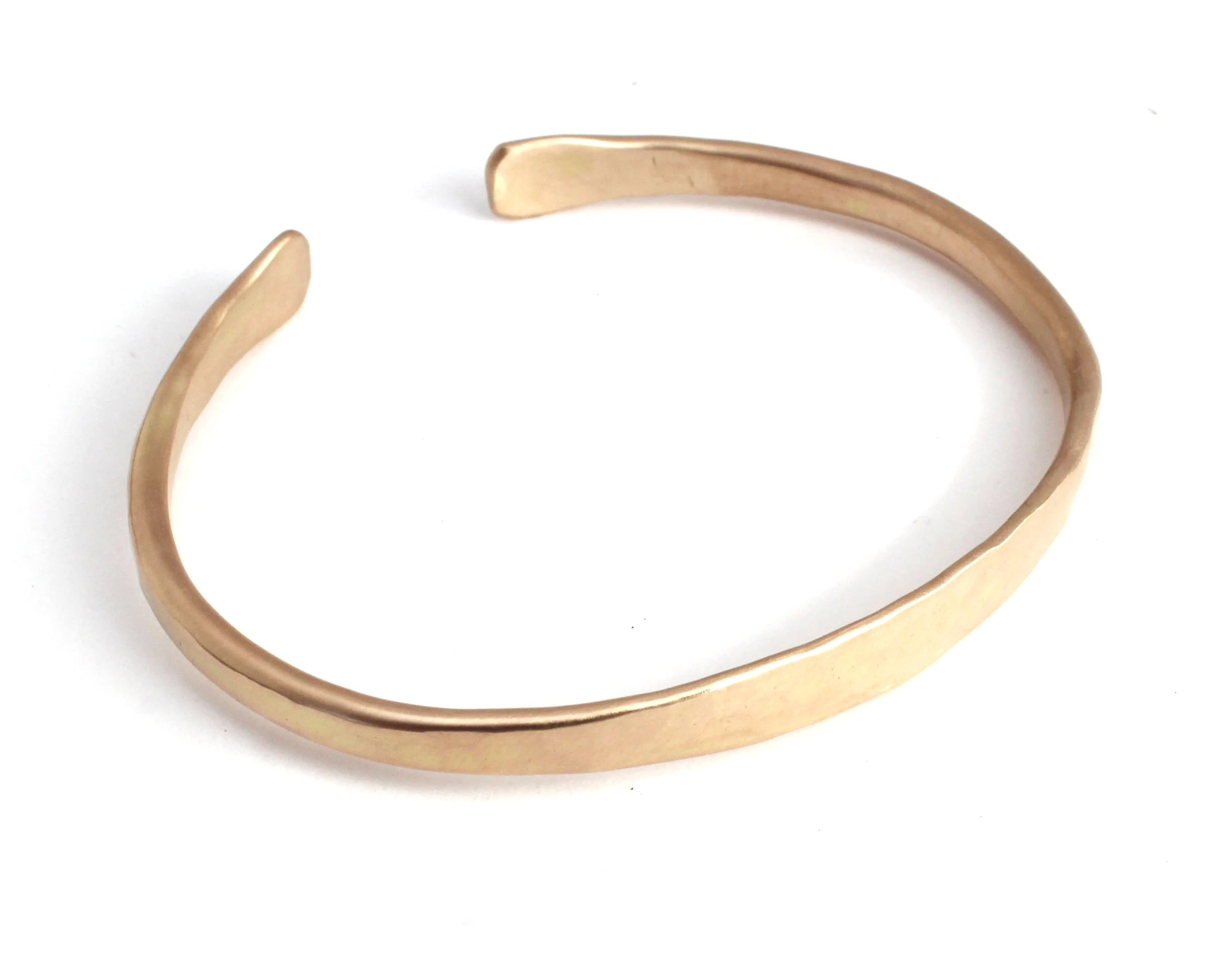 wide gold cuff bracelet 14k