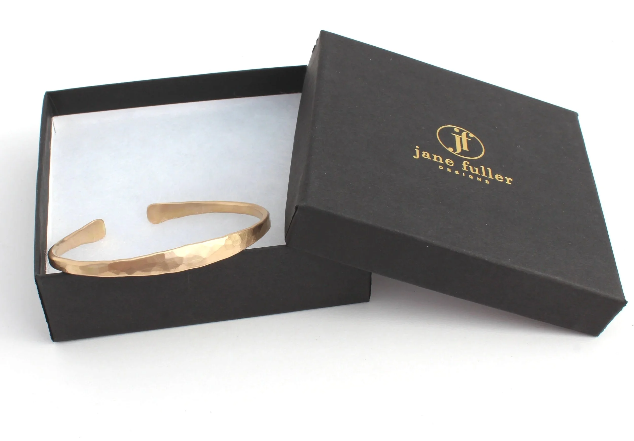 Artisan gold cuff for men or women