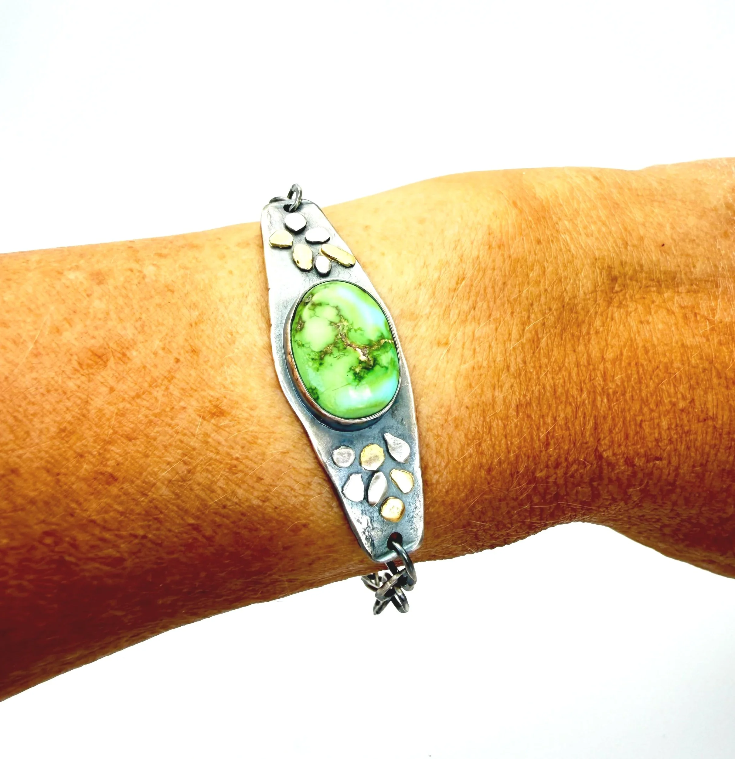 Sonoran Gold Turquoise Bracelet
