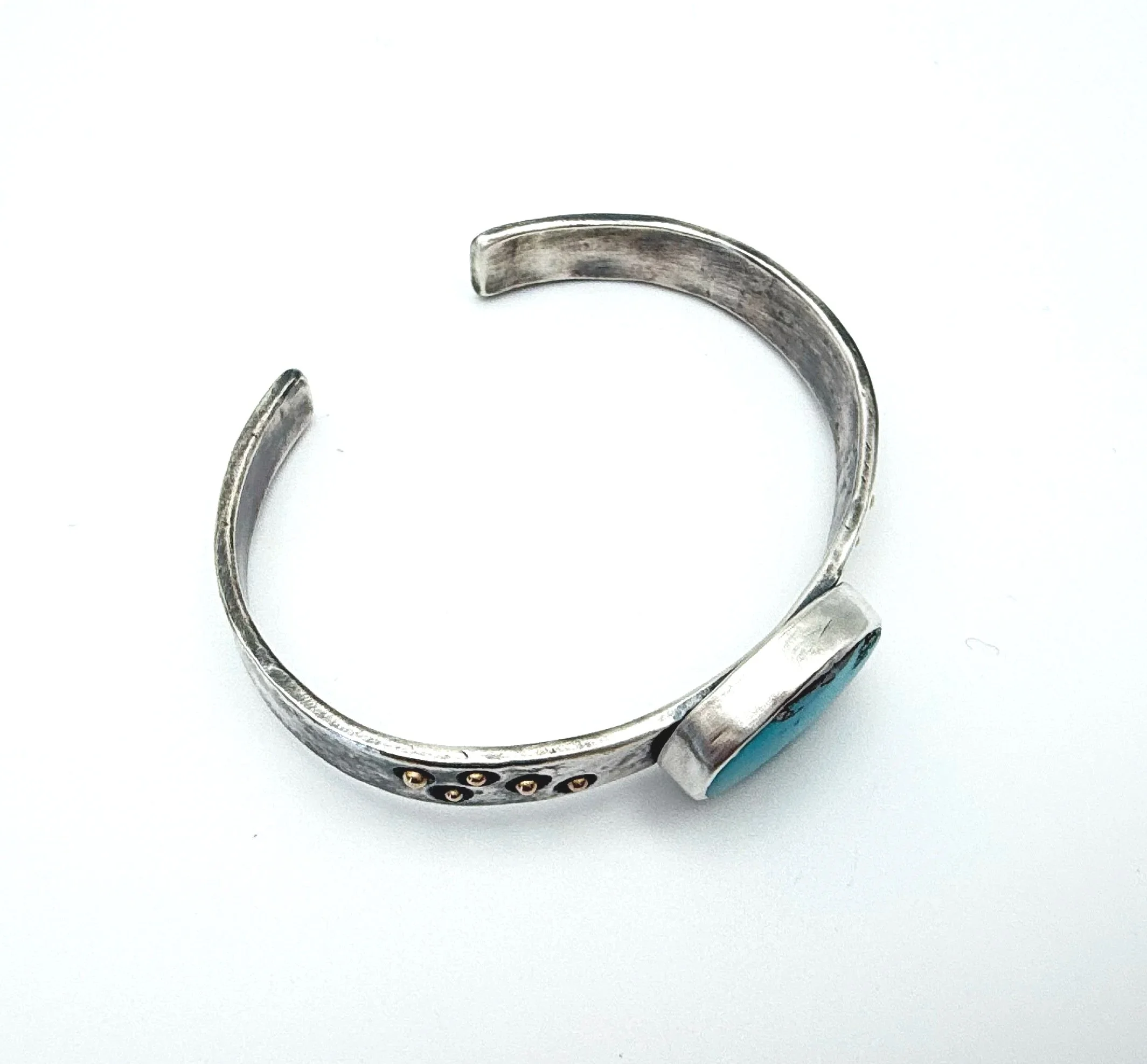 Candeliaria turquoise cuff bracelet gift for her