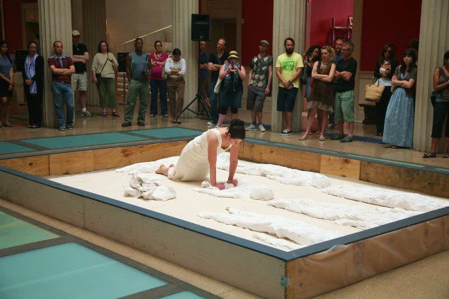 Body- solo performance, The Corcoran Gallery of Art, 2012 (Made possible by a Young Artist Grant The DC Commission for Arts and Humanities)