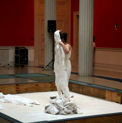  Body- solo performance, The Corcoran Gallery of Art, 2012 (Made possible by a Young Artist Grant from The DC Commission for Arts and Humanities)