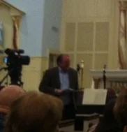 Dr. Clint Machann, CEFT Chairman and Brazos Valley Czech Heritage Society Member giving opening remarks.
