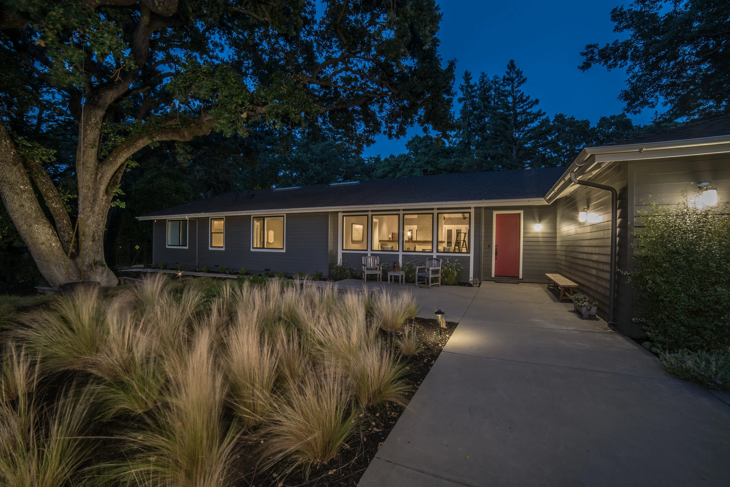 Lafayette Residence Outside Front Night