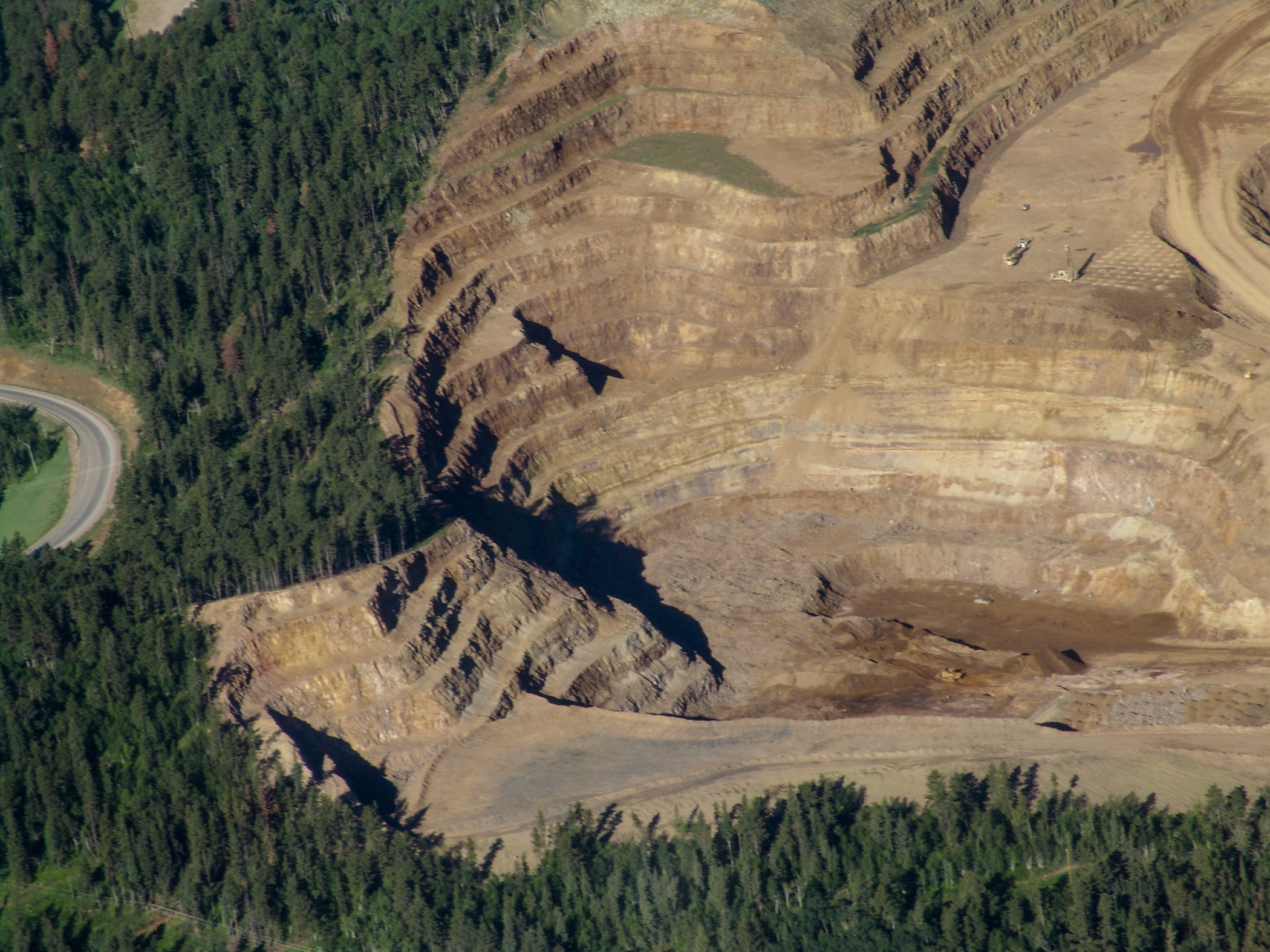 Land Reclamation (Black Hills) Perspective can shift perception. What do you see? Lion Eyes Can See Inside Fighting Minds . (c-print)