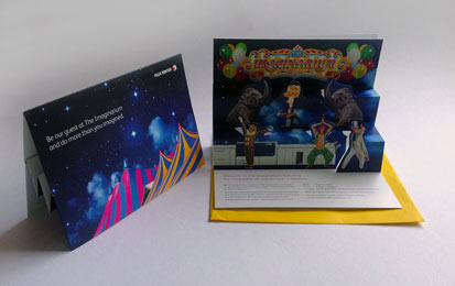 Pop Up Launch Invitation