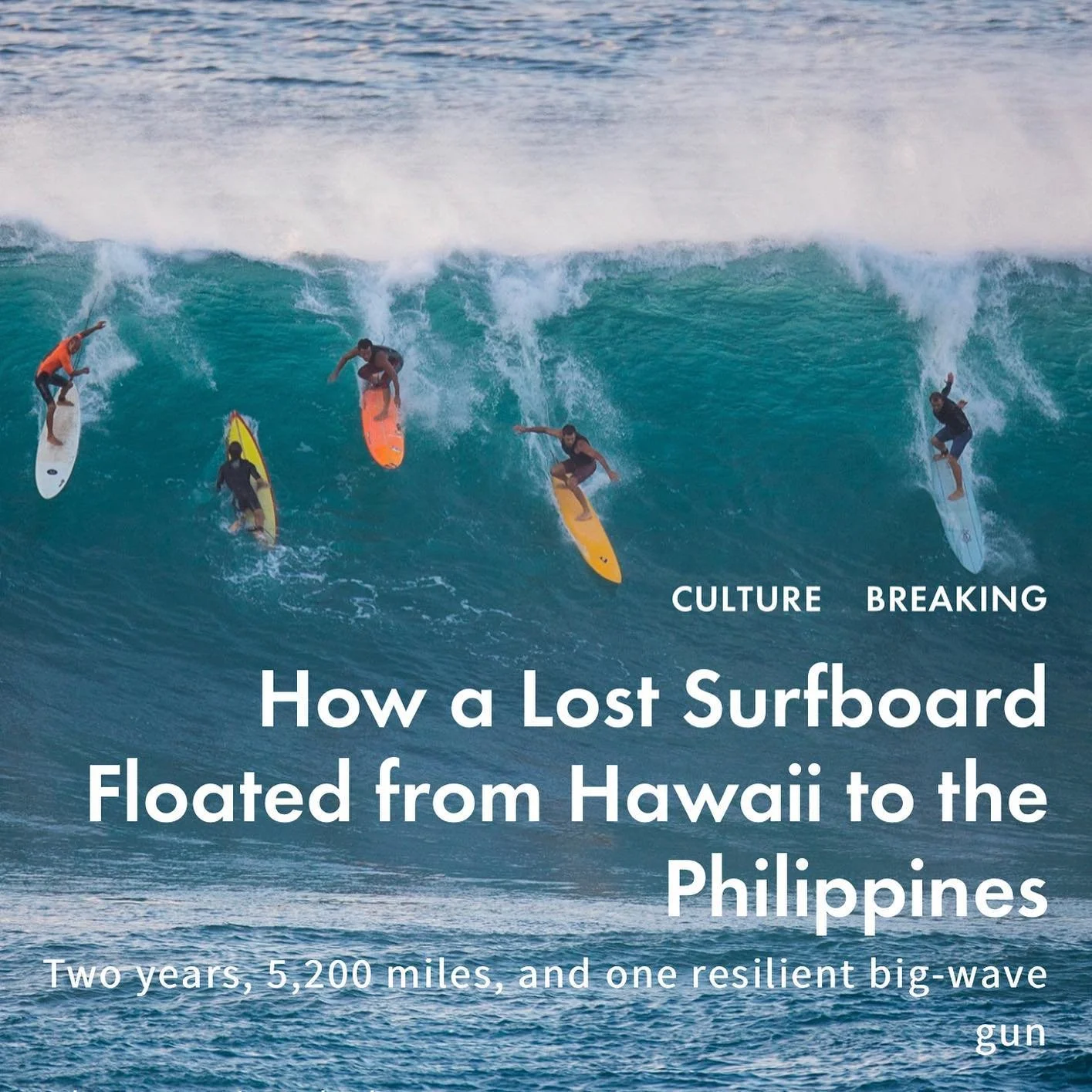 - Feb 3rd 2018  I remember I counted seven good rides that session. After catching so many waves I finally wiped out on one and my @lylecarlsonsurfboards board floated away after the leash came off my ankle at around 6:00 pm. I swam as hard as I coul