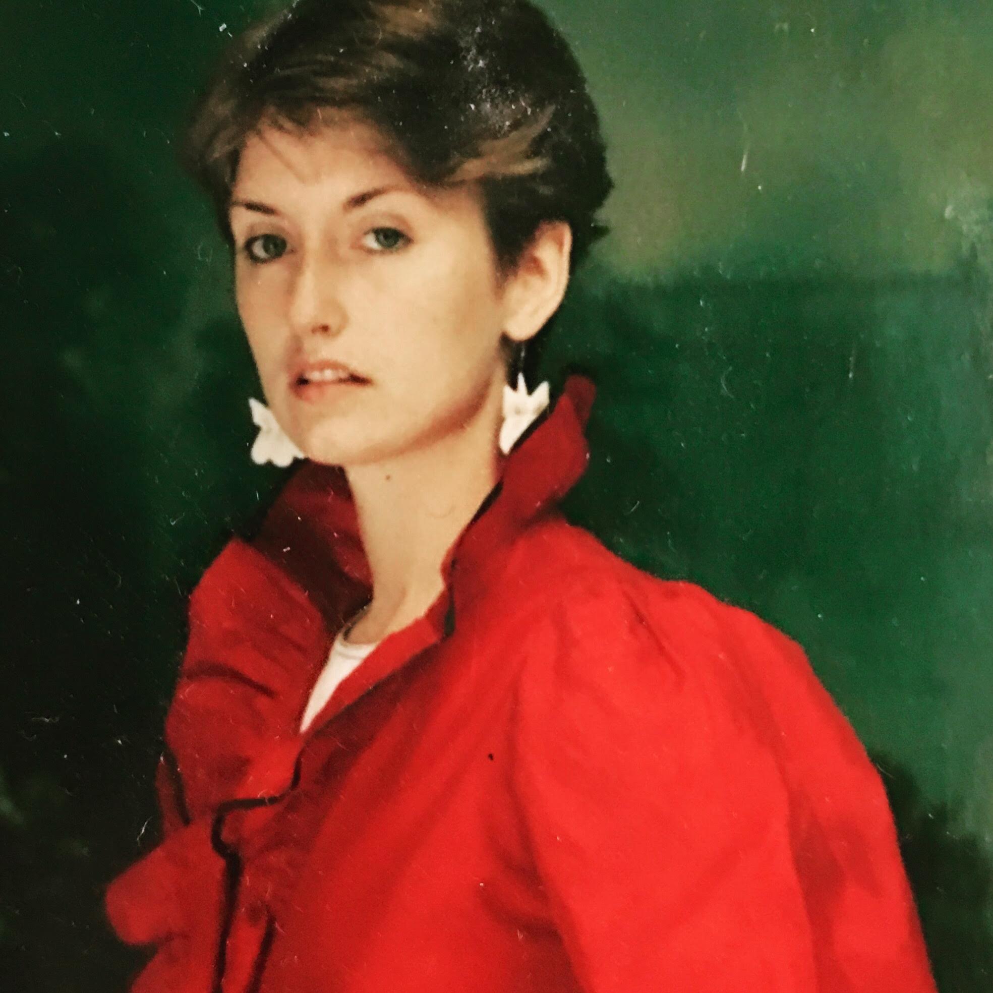 Alison Wedd, test polaroid by Norman Parkinson.