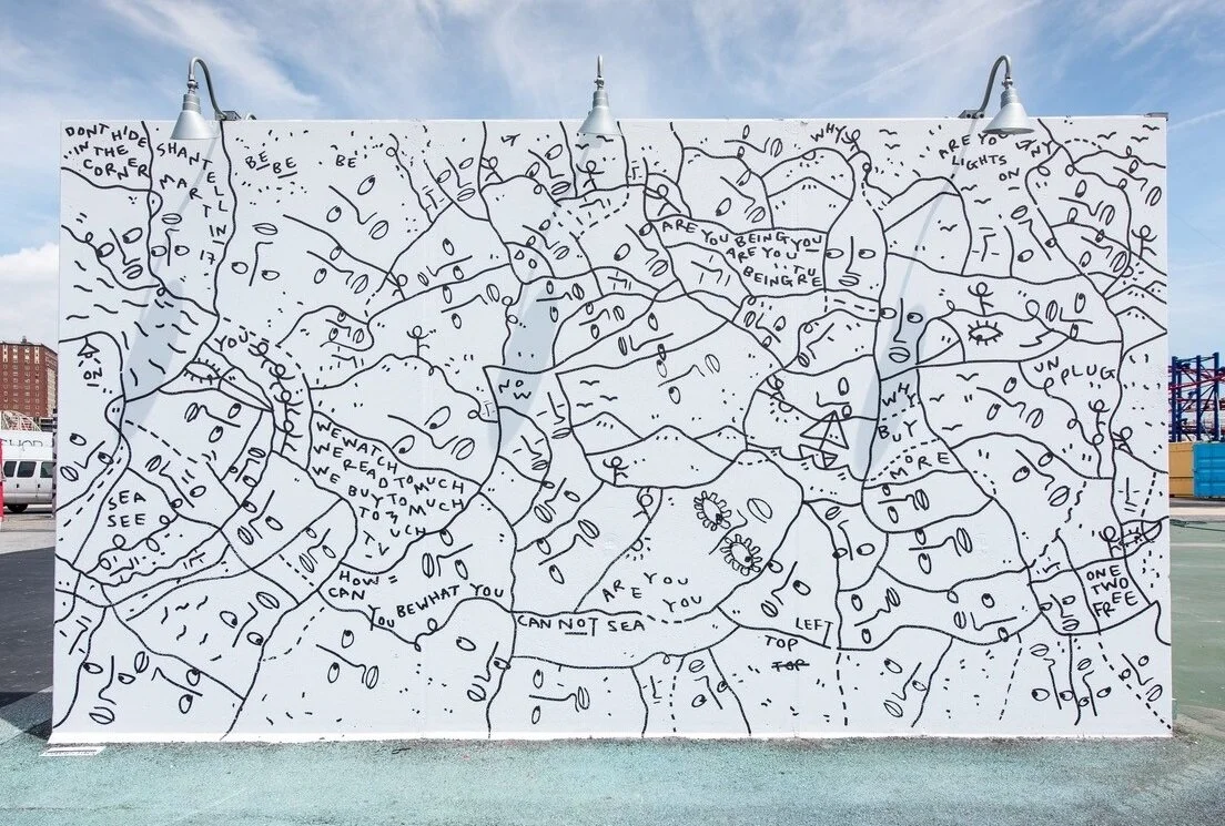 A Shantell Martin Mural