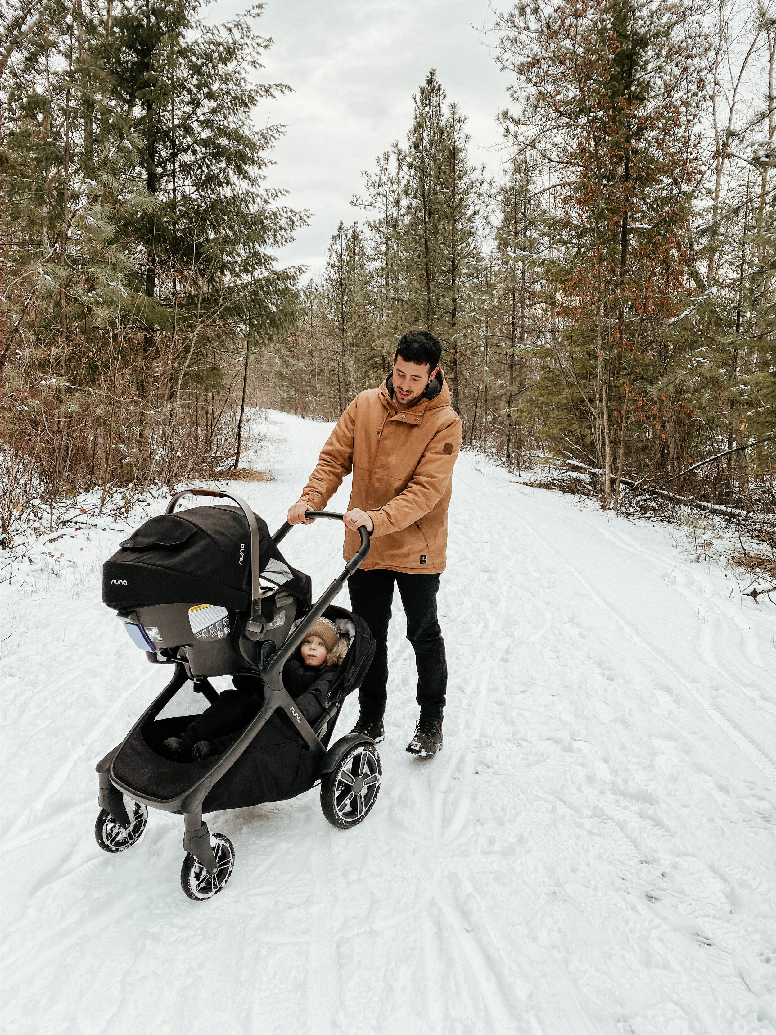 nuna stroller winter cover